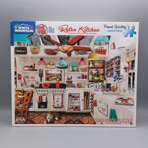 White Mountain Retro Kitchen Puzzle